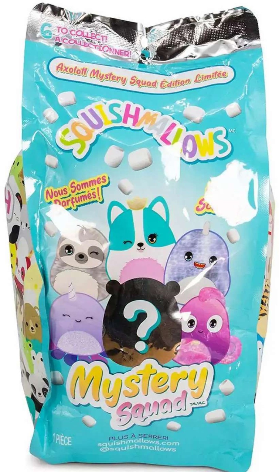 Squishmallows * | Top 10 Squishmallows Mystery Squad 8-Inch Mystery Pack [1 Random 8" Plush]