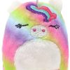 Squishmallows * | Buy Squishmallows Squishville! Rainbow Dream Squad Rainbow Unicorn 2-Inch Mini Plush