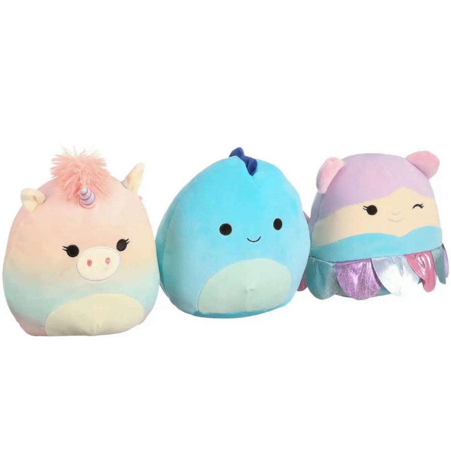 Squishmallows * | Outlet Squishmallows Fantasy Squad Gretti, Bebb & Bevalee 8-Inch Plush 3-Pack Set