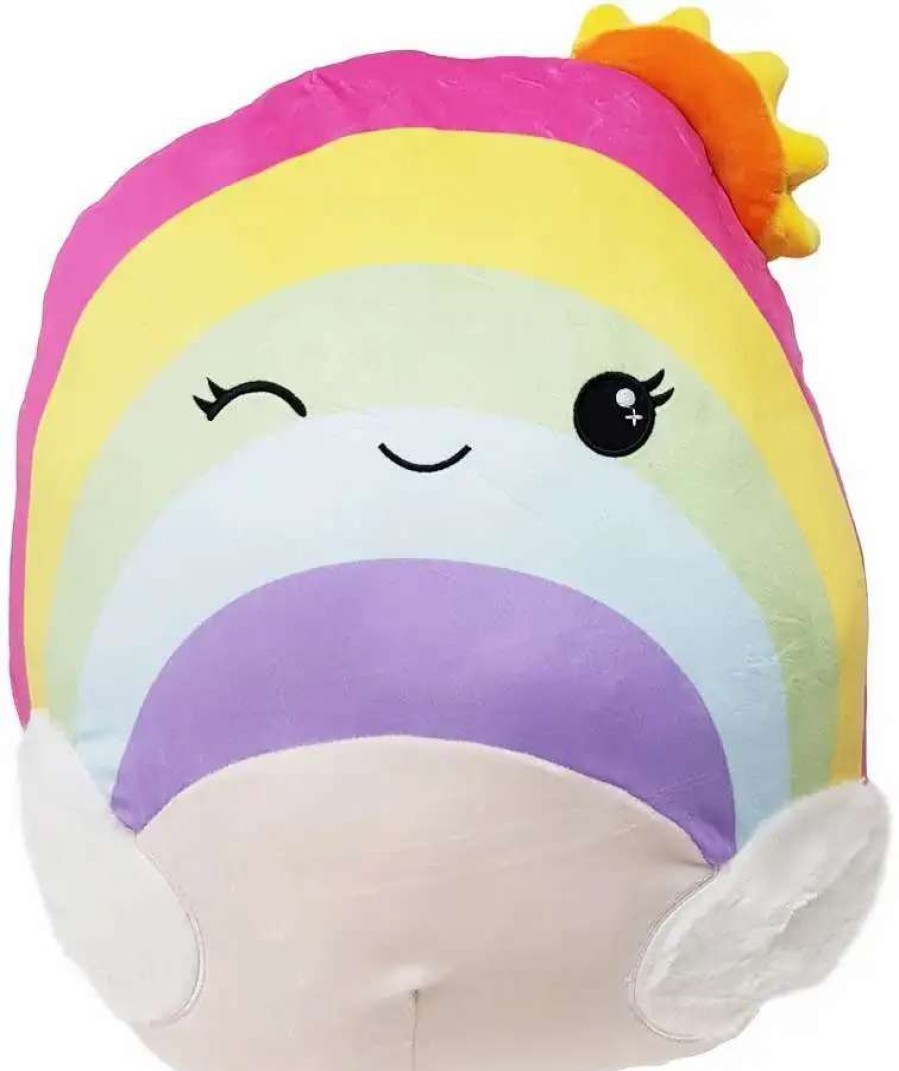 Squishmallows * | Best Reviews Of Squishmallows Sunshine The Rainbow 8-Inch Plush