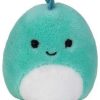 Squishmallows * | Wholesale Squishmallows Squishville! Ben The Dinosaur 2-Inch Mini Plush