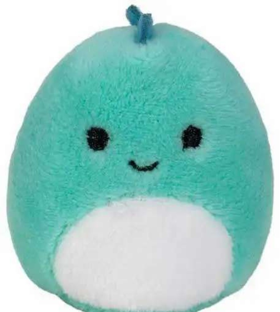 Squishmallows * | Wholesale Squishmallows Squishville! Ben The Dinosaur 2-Inch Mini Plush