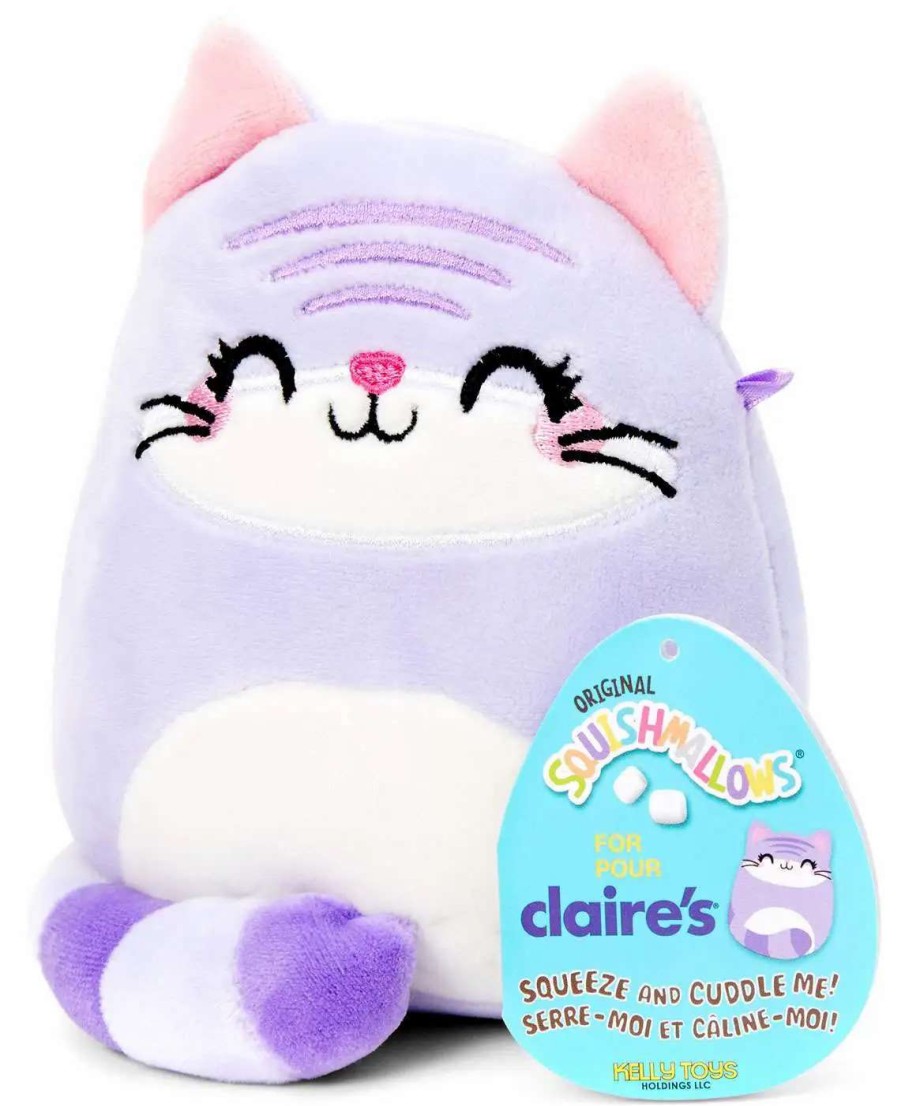 Squishmallows * | Hot Sale Squishmallows Jingles The Cat 5-Inch Plush