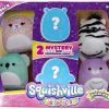 Squishmallows * | Cheapest Squishmallows Squishville! Wildlife Squad 2-Inch Mini Plush 6-Pack Set