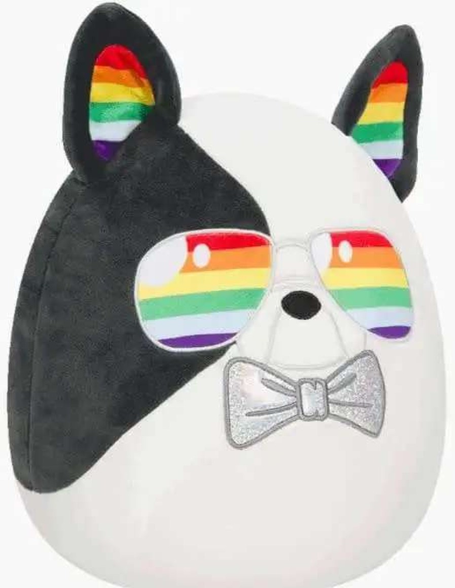 Squishmallows * | Cheapest Squishmallows Lamont The French Bulldog 12-Inch Plush [Pride]