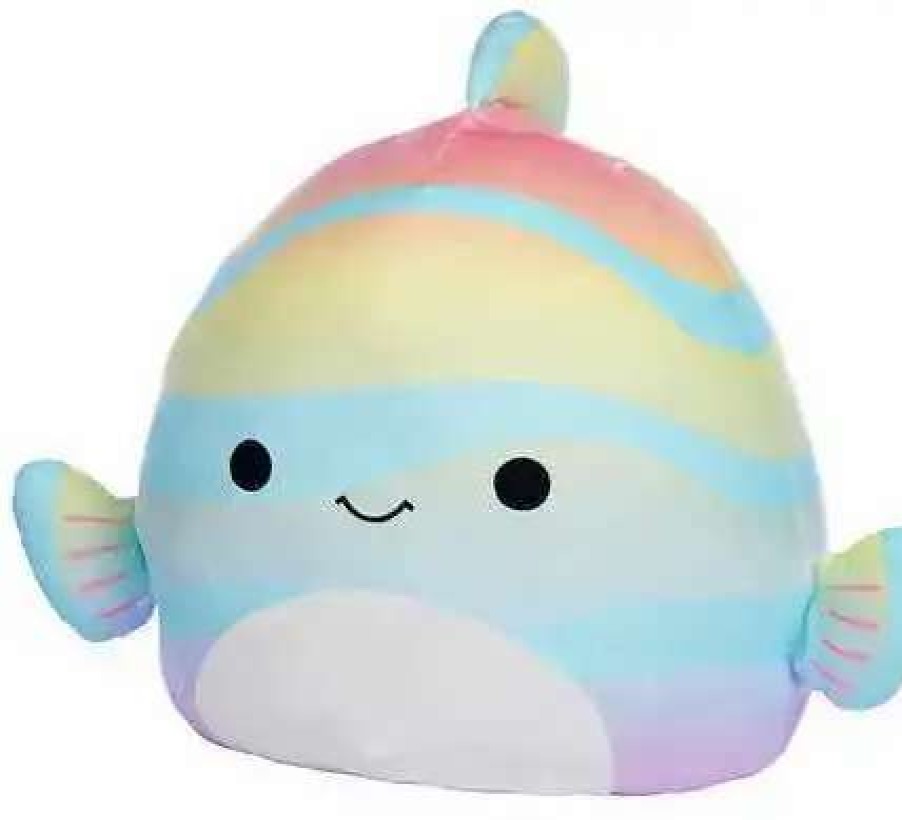 Squishmallows * | Brand New Squishmallows Canda The Rainbow Fish 6-Inch Plush