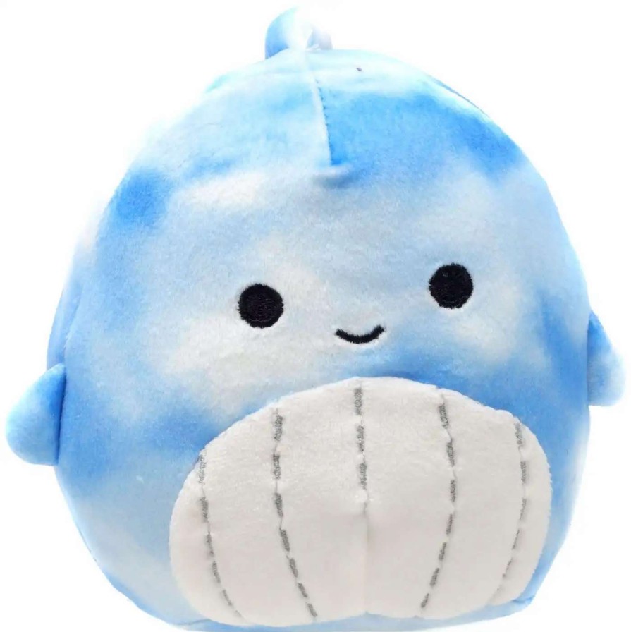 Squishmallows * | Cheap Squishmallows Sealife Squad Samir The Blue Whale 5-Inch Plush