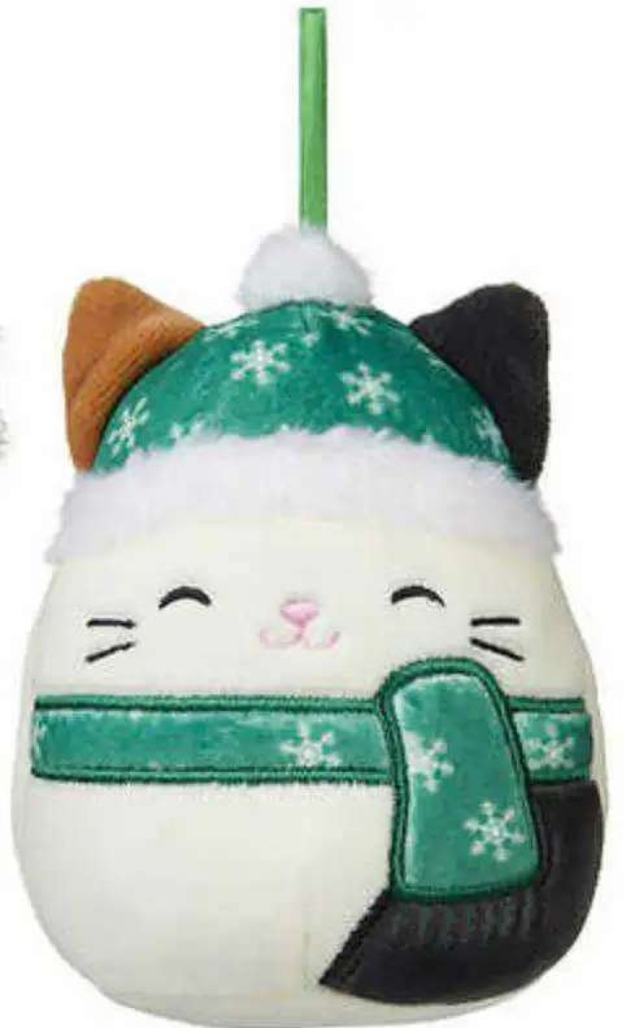 Squishmallows * | Hot Sale Squishmallows Ornament Cam The Cat Exclusive 4-Inch Plush [Holiday Winter Collection Loose]