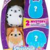 Squishmallows * | Best Reviews Of Squishmallows Squishville! Puppy Love Squad 2-Inch Mini Plush 4-Pack Set