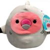 Squishmallows * | Cheapest Squishmallows Cookie The Flamingo 8-Inch Plush [In Gordon Shark Costume]