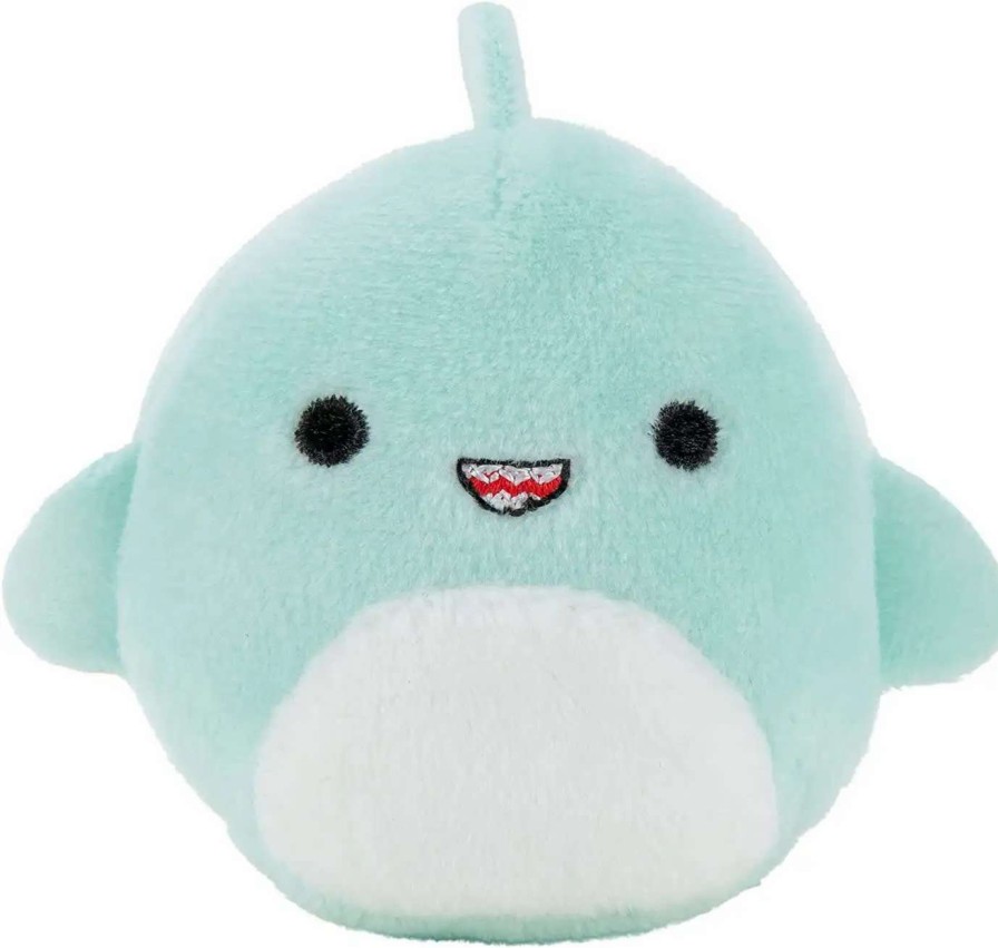 Squishmallows * | Outlet Squishmallows Squishville! Sharon The Shark 2-Inch Mini Plush