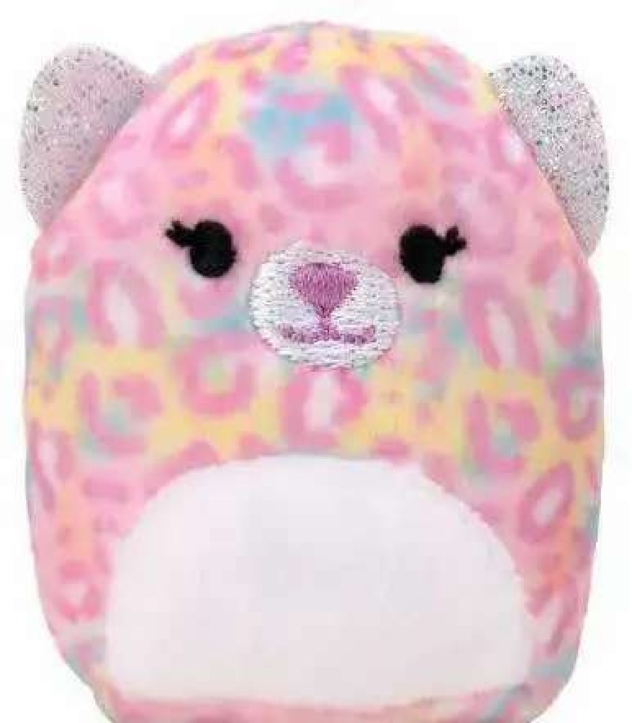 Squishmallows * | Wholesale Squishmallows Squishville! Michaela The Cheetah 2-Inch Mini Plush