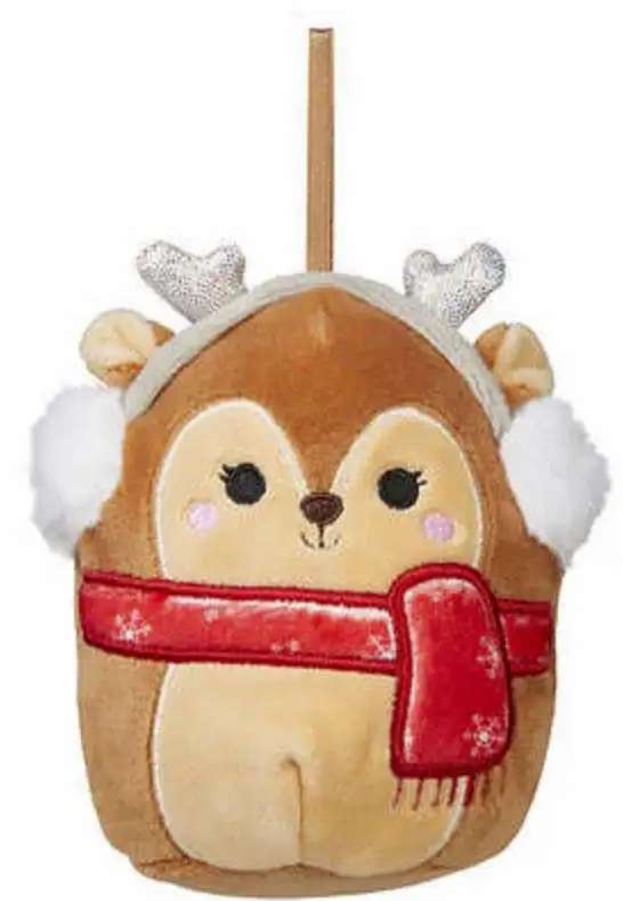 Squishmallows * | Buy Squishmallows Ornament Darla The Reindeer Exclusive 4-Inch Plush [Holiday Winter Collection Loose]