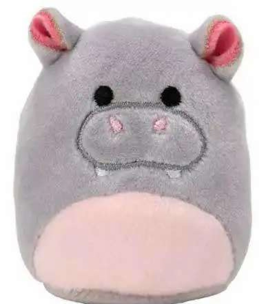 Squishmallows * | Best Sale Squishmallows Squishville! Harrison The Hippo 2-Inch Mini Plush