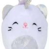 Squishmallows * | Outlet Squishmallows Squishville! Ursula The Caticorn 2-Inch Mini Plush