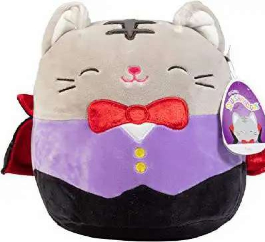 Squishmallows * | Wholesale Squishmallows Halloween Tally The Cat 5-Inch Plush