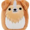 Squishmallows * | Cheap Squishmallows Squishville! Andres The Sheltie Dog 2-Inch Mini Plush