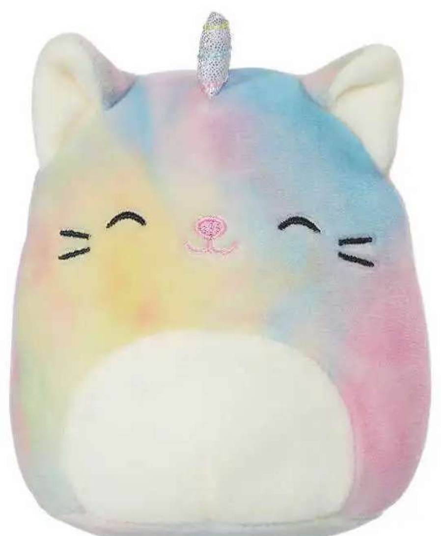 Squishmallows * | Best Pirce Squishmallows Fantasy & Wildlife Galeria The Caticorn Exclusive 5-Inch Plush