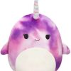 Squishmallows * | Budget Squishmallows Nabila The Narwhal 5-Inch Plush [Eyes Open]