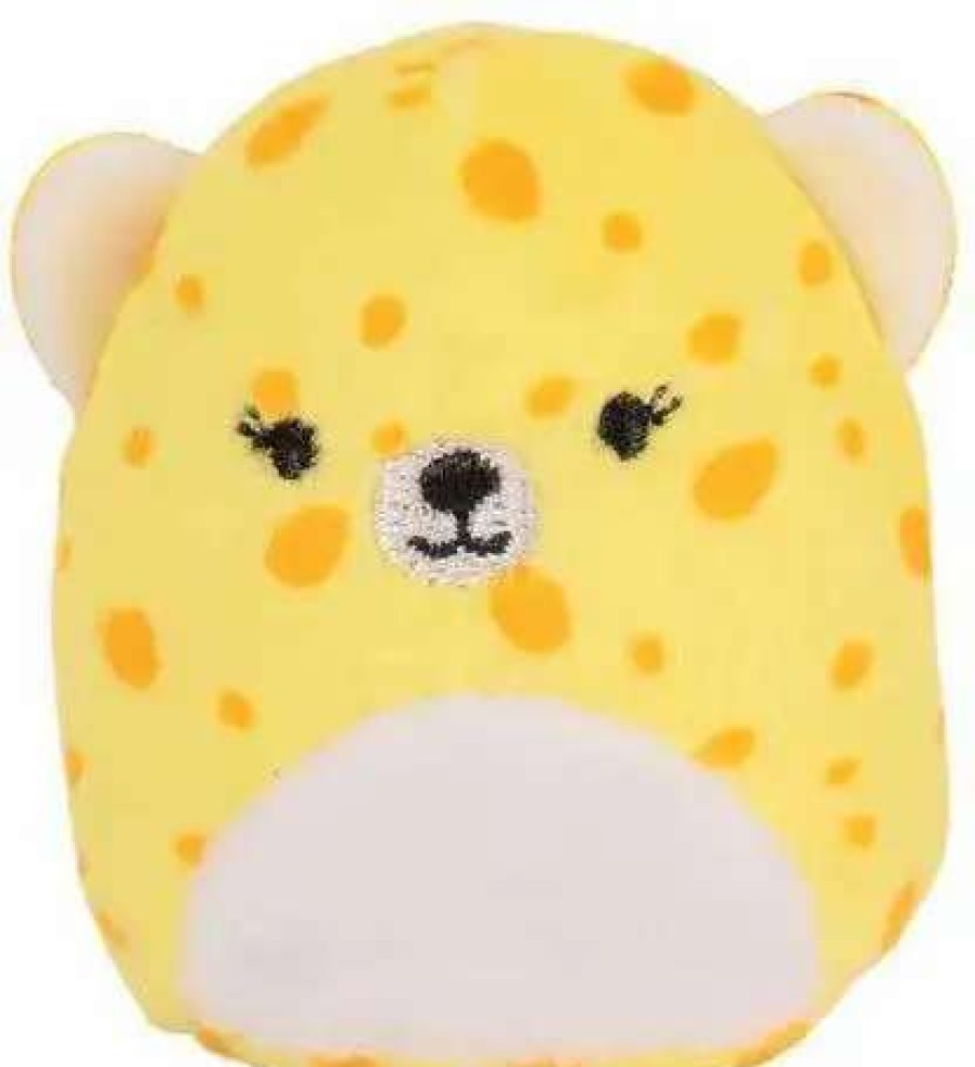 Squishmallows * | Budget Squishmallows Squishville! Lexi The Cheetah 2-Inch Mini Plush