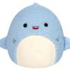 Squishmallows * | Best Reviews Of Squishmallows Fuzz A Mallows Davie The Shark 12-Inch Plush